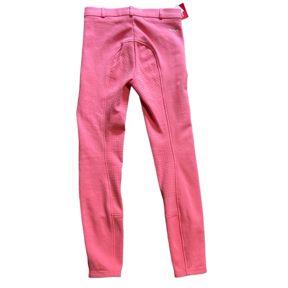 Horze Active Kids Full Seat Breeches New Size Girls Extra Large EU 160 - Picture 3 of 11